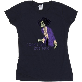 Abbigliamento Donna T-shirts a maniche lunghe Disney Hocus Pocus Don't Get Out Much Blu