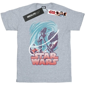 Abbigliamento Bambino T-shirt maniche corte Disney Hoth Swirl Grigio