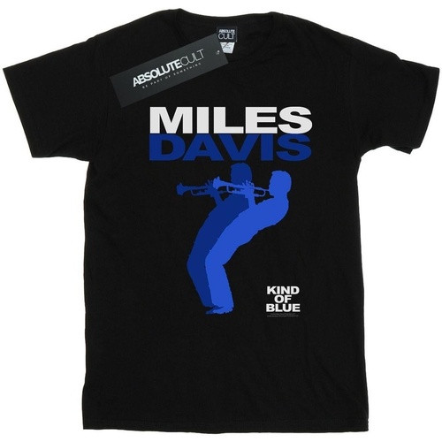 Abbigliamento Donna T-shirts a maniche lunghe Miles Davis Kind Of Blue Nero