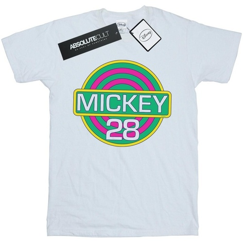Abbigliamento Donna T-shirts a maniche lunghe Disney Mickey Mouse Mickey 28 Bianco