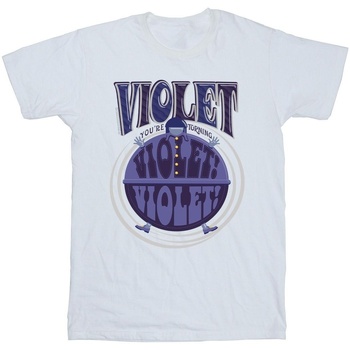 Willy Wonka Violet Turning Violet Bianco