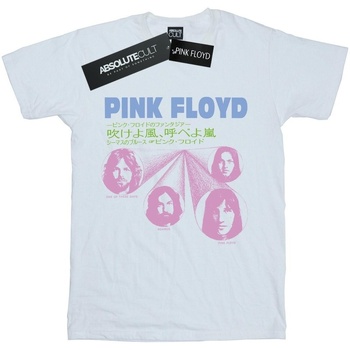 Abbigliamento Donna T-shirts a maniche lunghe Pink Floyd One Of These Days Bianco