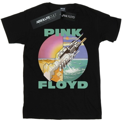 Abbigliamento Donna T-shirts a maniche lunghe Pink Floyd Wish You Were Here Nero