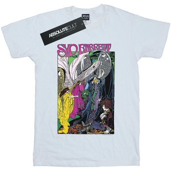 Abbigliamento Donna T-shirts a maniche lunghe Syd Barrett Fairies Poster Bianco