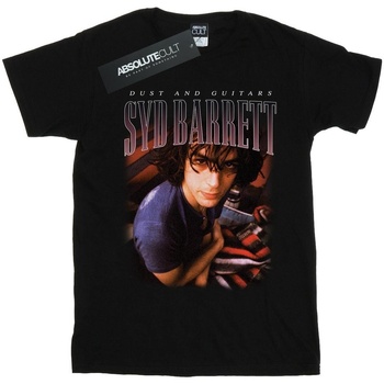 Abbigliamento Donna T-shirts a maniche lunghe Syd Barrett Dust And Guitars Homage Nero