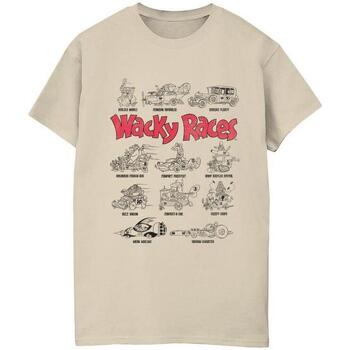 Abbigliamento Uomo T-shirts a maniche lunghe Wacky Races Car Lineup Multicolore
