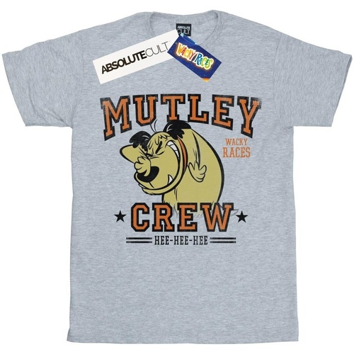 Abbigliamento Uomo T-shirts a maniche lunghe Wacky Races Mutley Crew Grigio