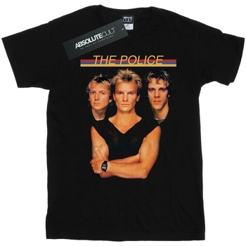 Abbigliamento Donna T-shirts a maniche lunghe The Police Band Photo Nero