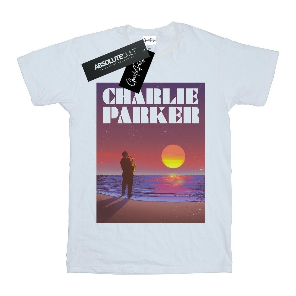Abbigliamento Donna T-shirts a maniche lunghe Charlie Parker Into The Sunset Bianco