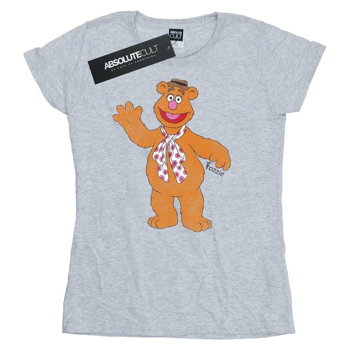 Abbigliamento Donna T-shirts a maniche lunghe Disney The Muppets Classic Fozzy Grigio