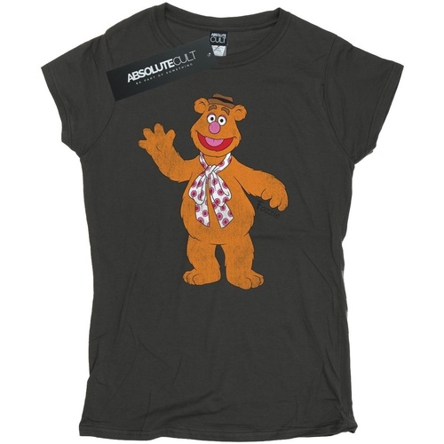 Abbigliamento Donna T-shirts a maniche lunghe Disney The Muppets Classic Fozzy Multicolore