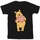 Abbigliamento Uomo T-shirts a maniche lunghe Disney Winnie The Pooh Heart Eyes Nero