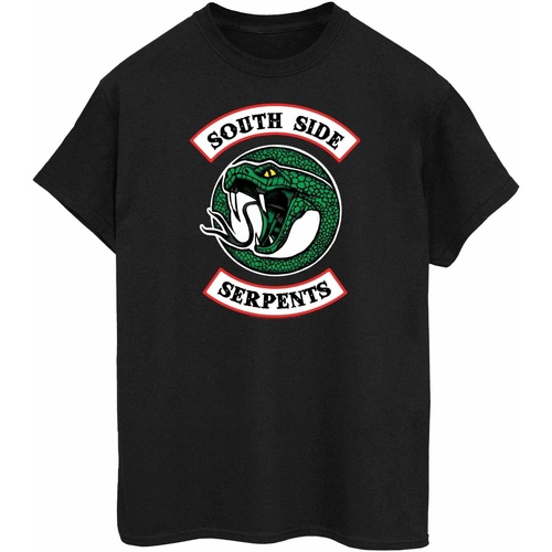 Abbigliamento Donna T-shirts a maniche lunghe Riverdale Southside Serpents Nero