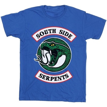 Abbigliamento Donna T-shirts a maniche lunghe Riverdale Southside Serpents Blu