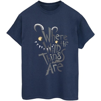 Abbigliamento Donna T-shirts a maniche lunghe Where The Wild Things Are BI49236 Blu