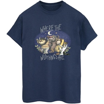 Abbigliamento Donna T-shirts a maniche lunghe Where The Wild Things Are BI49237 Blu