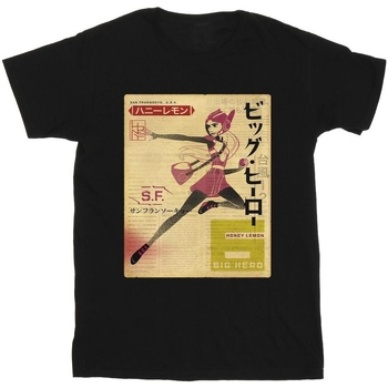 Abbigliamento Uomo T-shirts a maniche lunghe Disney BI49346 Nero