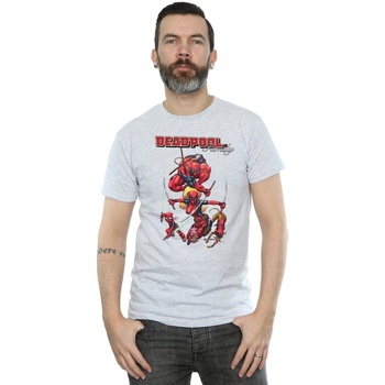 Image of T-shirts a maniche lunghe Marvel Deadpool Family