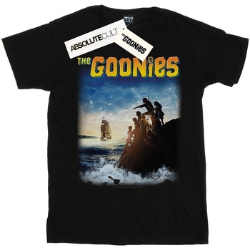 Abbigliamento Uomo T-shirts a maniche lunghe Goonies Ship Poster Nero
