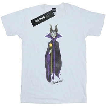Abbigliamento Bambino T-shirt maniche corte Disney Sleeping Beauty Classic Maleficent Bianco