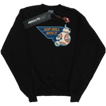 Abbigliamento Uomo Felpe Star Wars: The Rise Of Skywalker D-O & BB-8 Just Roll With It Nero