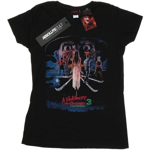 Abbigliamento Donna T-shirts a maniche lunghe A Nightmare On Elm Street Dream Warriors Nero