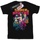 Abbigliamento Uomo T-shirts a maniche lunghe Dc Comics Super Powers Neon Floral Nero