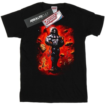 Abbigliamento Uomo T-shirts a maniche lunghe Dc Comics Lobo Cosmos Nero