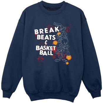 Abbigliamento Bambina Felpe Space Jam: A New Legacy Break Beats & Basketball Blu