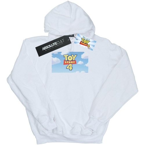 Abbigliamento Bambino Felpe Disney Toy Story 4 Cloud Logo Bianco