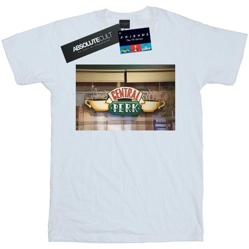 Abbigliamento Bambino T-shirt maniche corte Friends Central Perk Photo Bianco