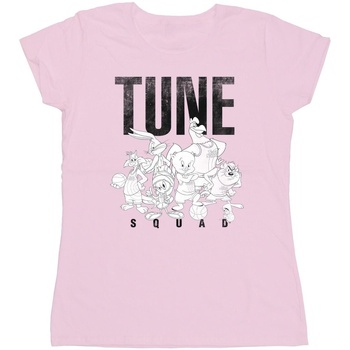 Abbigliamento Donna T-shirts a maniche lunghe Space Jam: A New Legacy Tune Squad Group Rosso