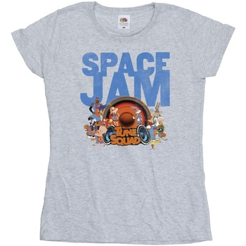 Abbigliamento Donna T-shirts a maniche lunghe Space Jam: A New Legacy Tune Squad Grigio