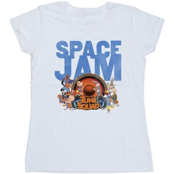 Abbigliamento Donna T-shirts a maniche lunghe Space Jam: A New Legacy Tune Squad Bianco