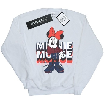 Abbigliamento Bambino Felpe Disney Minnie Mouse In Hoodie Bianco