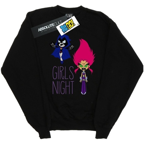 Abbigliamento Bambina Felpe Dc Comics Teen Titans Go Girls Night Nero