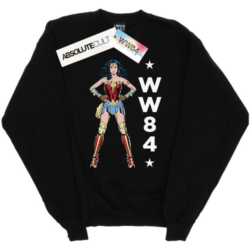 Abbigliamento Donna Felpe Dc Comics Wonder Woman 84 Standing Logo Nero