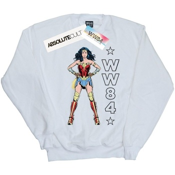 Abbigliamento Donna Felpe Dc Comics Wonder Woman 84 Standing Logo Bianco