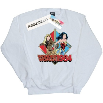 Abbigliamento Donna Felpe Dc Comics Wonder Woman 84 Back To Back Bianco