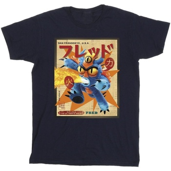 Abbigliamento Bambina T-shirts a maniche lunghe Disney BI50222 Blu