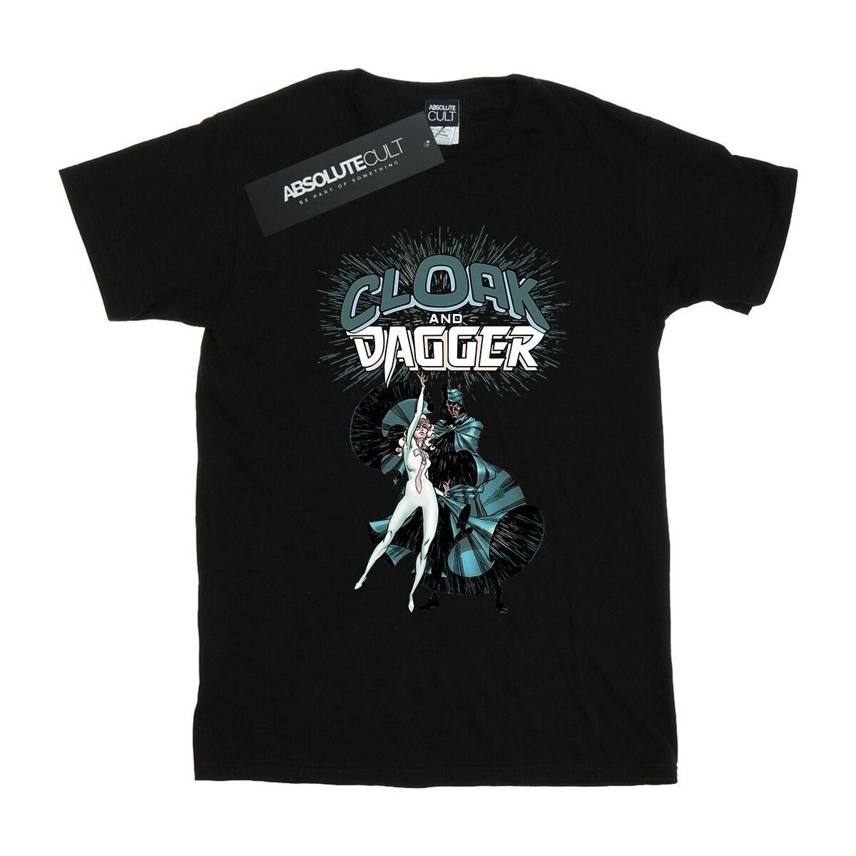 Abbigliamento Bambina T-shirts a maniche lunghe Marvel Cloak And Dagger Shadow Dance Nero