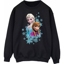 Abbigliamento Donna Felpe Disney Frozen Elsa And Anna Sisters Nero