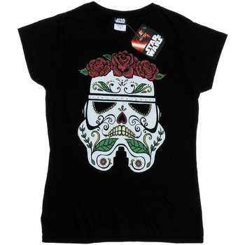 Image of T-shirts a maniche lunghe Disney Stormtrooper Day Of The Dead