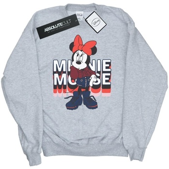 Abbigliamento Bambina Felpe Disney Minnie Mouse In Hoodie Grigio