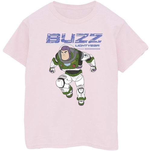 Abbigliamento Donna T-shirts a maniche lunghe Disney Lightyear Buzz Jump To Action Rosso