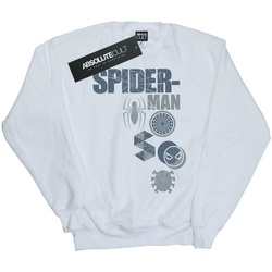 Abbigliamento Bambino Felpe Marvel Spider-Man Badges Bianco