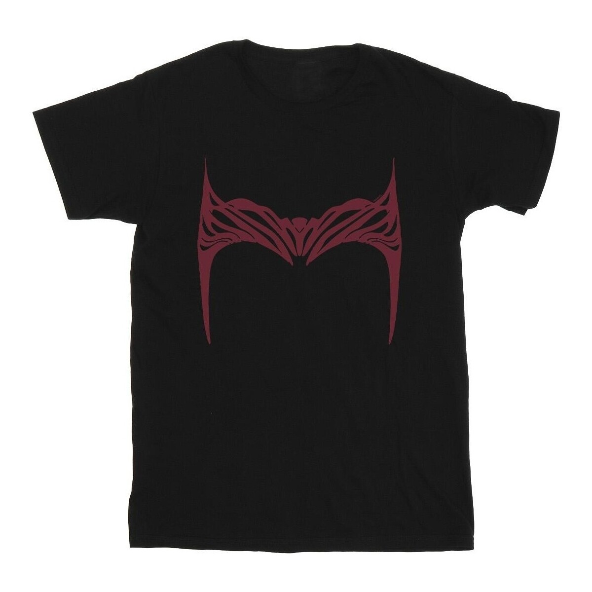 Abbigliamento Bambina T-shirts a maniche lunghe Marvel Doctor Strange Wanda Crown Nero