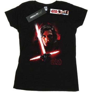 Image of T-shirts a maniche lunghe Disney The Last Jedi Kylo Ren Brushed