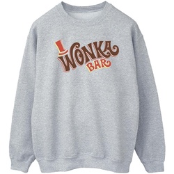 Abbigliamento Uomo Felpe Willy Wonka Bar Logo Grigio
