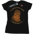 Image of T-shirts a maniche lunghe Star Wars: The Rise Of Skywalker Chewbacca First Resistance Crew
